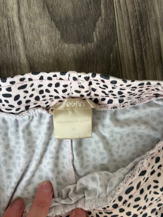 Light Pink Animal Print Lounge Pants - Picture 3 of 5